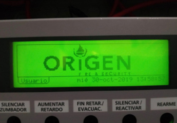 programar sistema contraincendios Origen