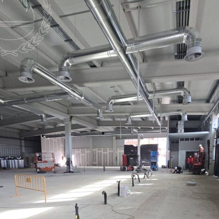 Instalación en Supermercados Lupa de Villaquilambre, León