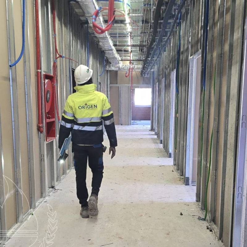 Instalación de sistemas de protección contra incendios en el Hospital de Salamanca